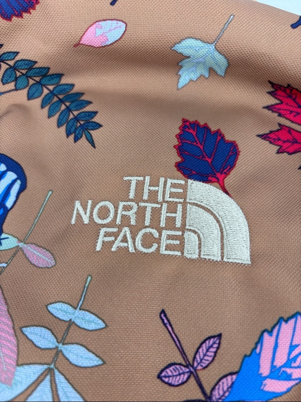 The North Face Jester almond butter Floral & Butterfly Jester flexvent Backpack - Picture 6 of 16